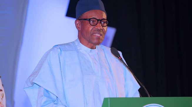 BUHARI ATTENDS DEMOCRACY DAY LECTURE