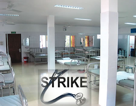 strike hospital