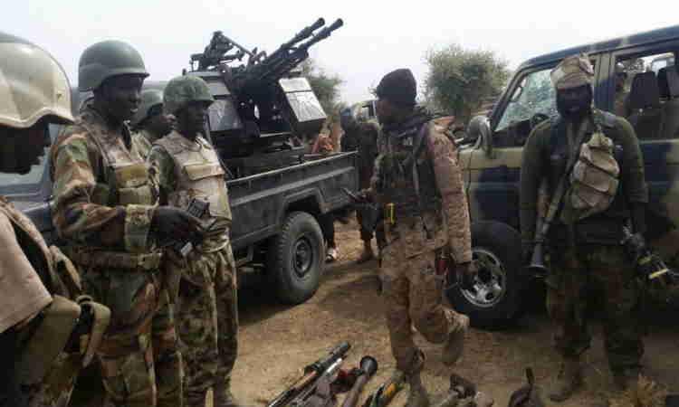 Troops of the Nigerian Army
