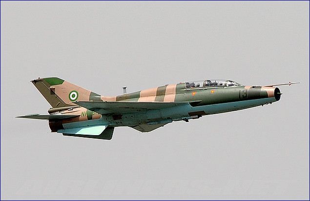 Nigerian Air Force fighter jet 1