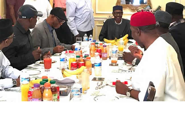 Buhari and Governors