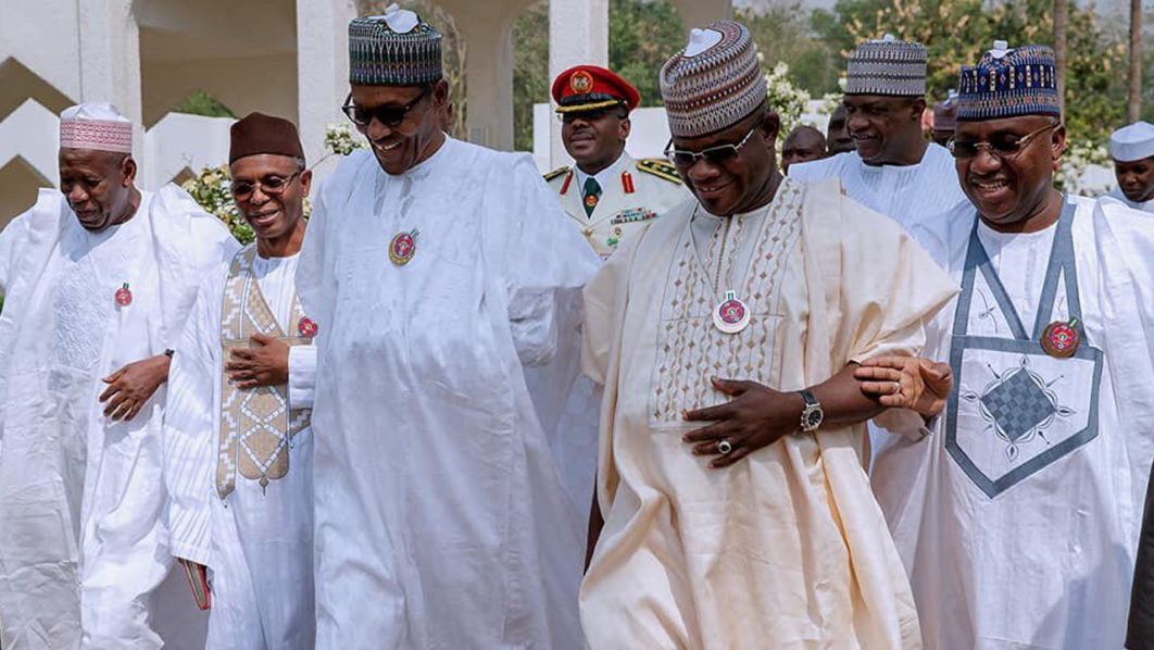Buhari and northern governor