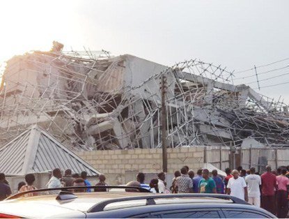 Ibadan collapsed building 1