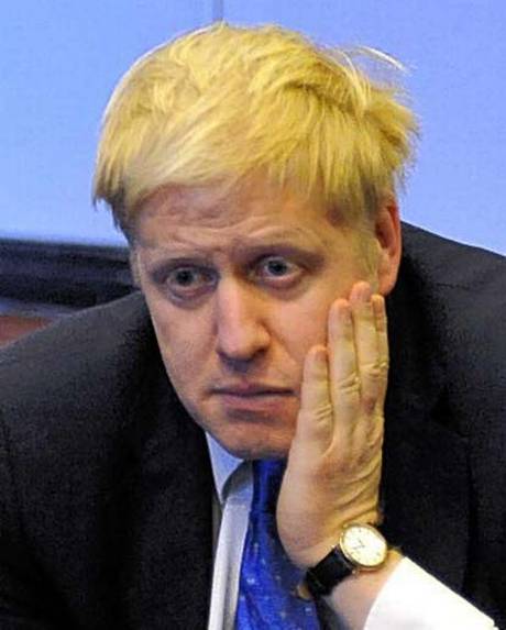 Boris Johnson Sad
