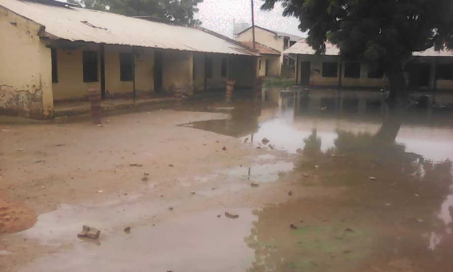 Giginyu Primary School flooded by water 1