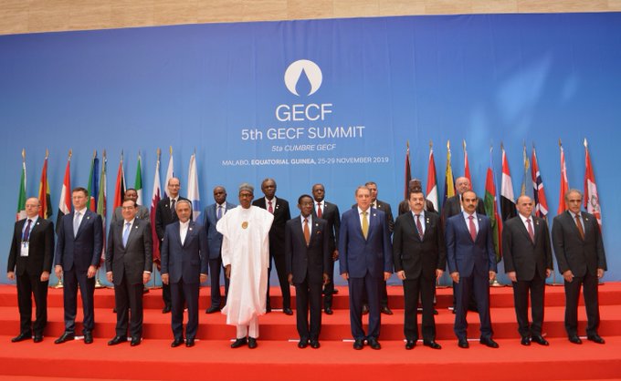 Buhari at Gas Summit
