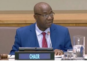 Amb. Samson Itegboje the Charge dAffaires and Permanent Mission of Nigeria to the UN 300x211 1