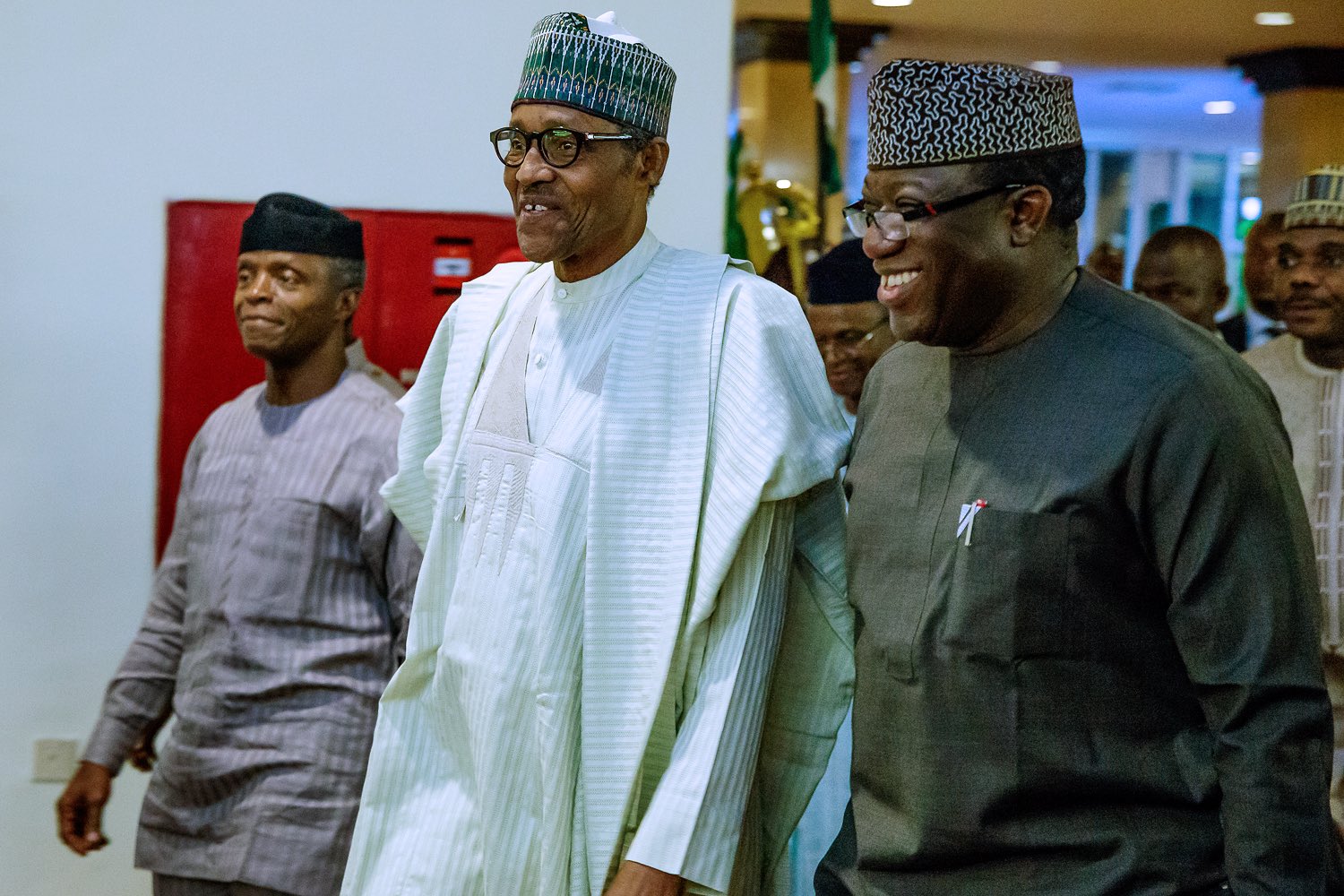 President Buhari Meets APC NEC Governors and National Assembly Caucus Photos