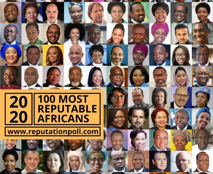 2020 Most Reputable Africans 2