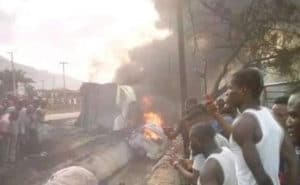 Tanker explosion in Kogi