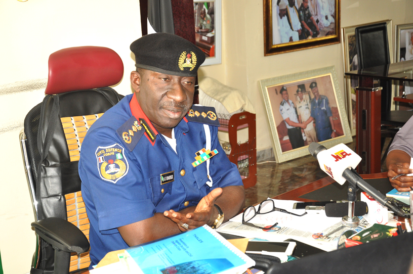 Abdullahi Gana Commandant General CG Nigeria Security and Civil Defence Corps NSCDC