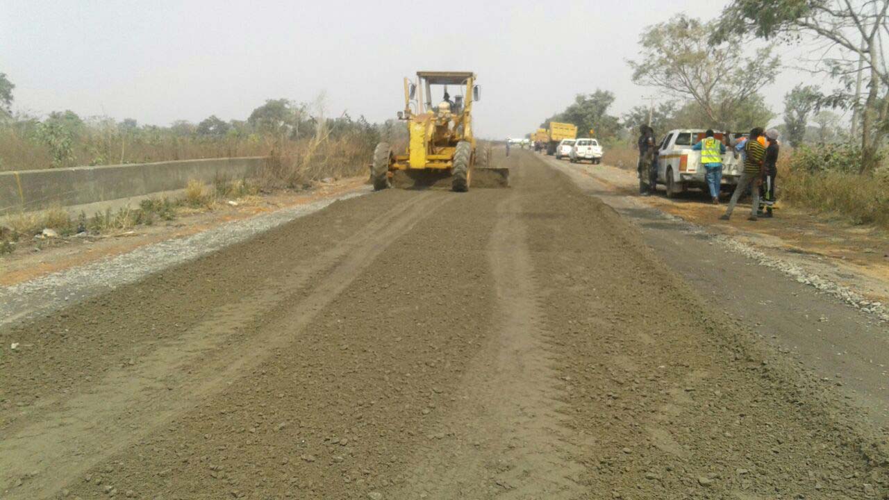 kaduna road construction