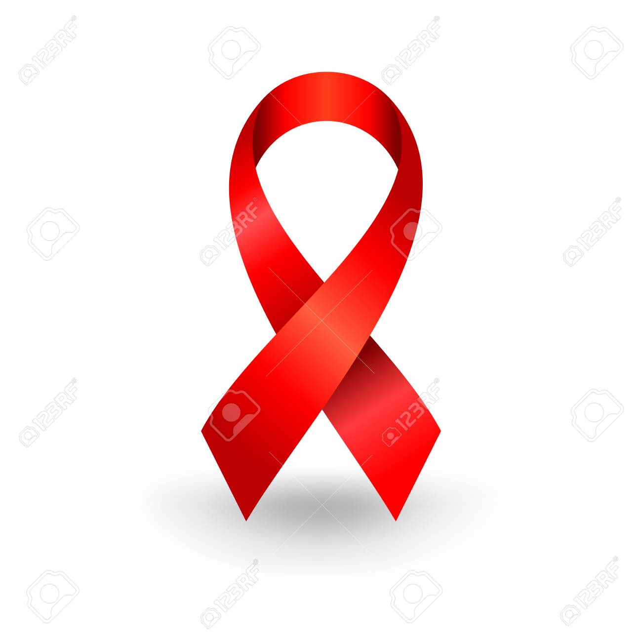 hiv aids red