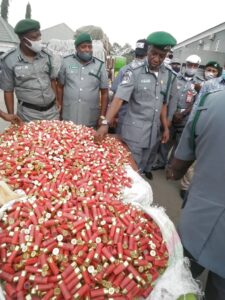 5200 live ammunition bullet proof vehicle intercepted by Customs