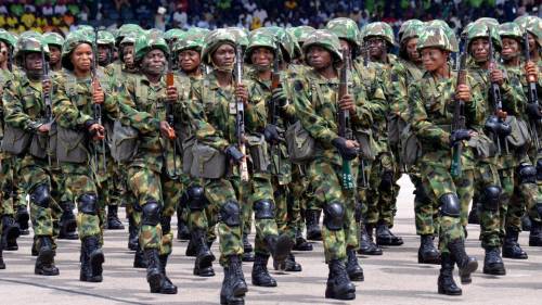 attack, female soldiers, army, Nigeria