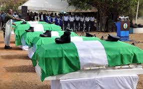 Military bury, officers , Niger state