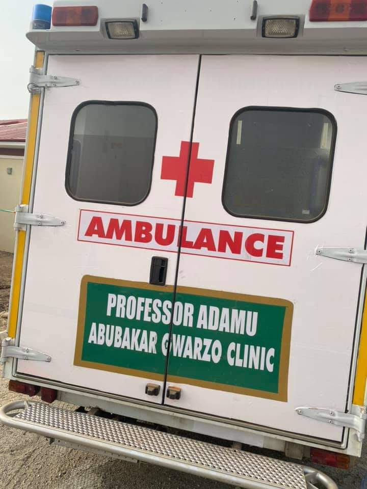 Tthe clinic ambulance