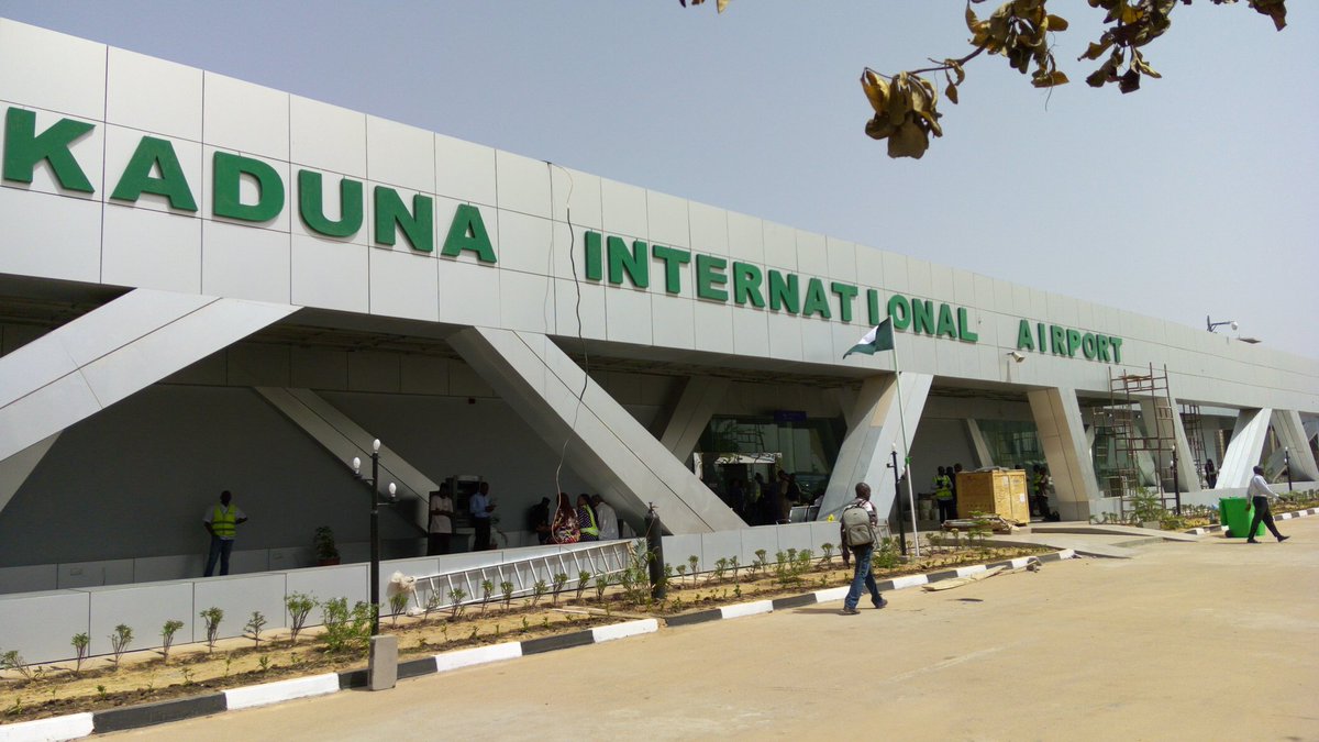 Kaduna International Airport, Flights, months , suspension, insecurity