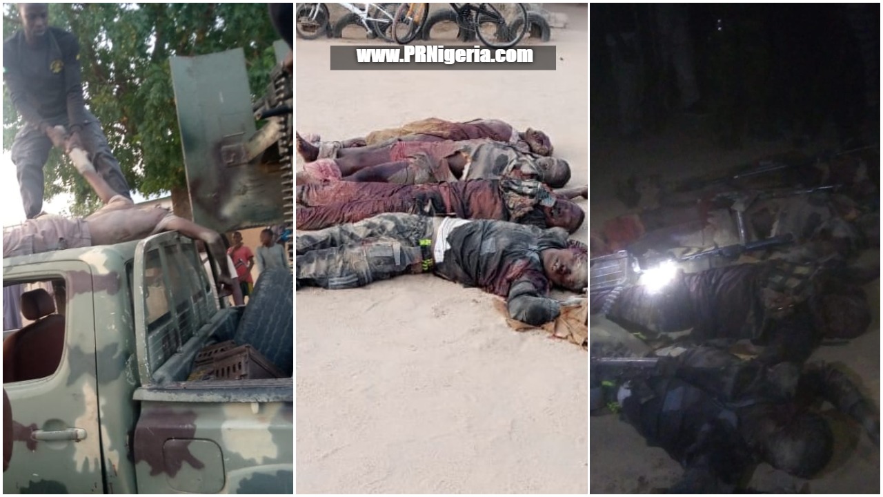 Nigerian Troops eliminate terrorists in Gwoza April 4 2021