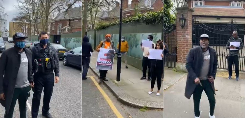 Reno Omokri Anti Buhari Protest London