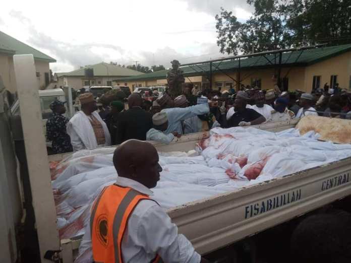 Jos killing of travellers
