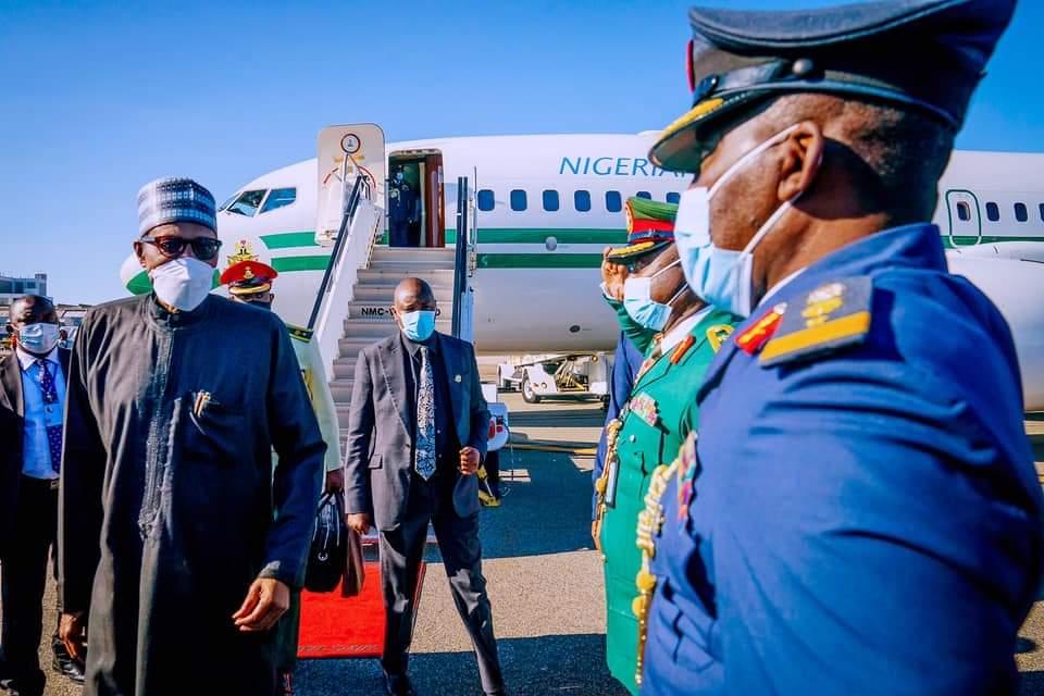 Buhari arrival 1