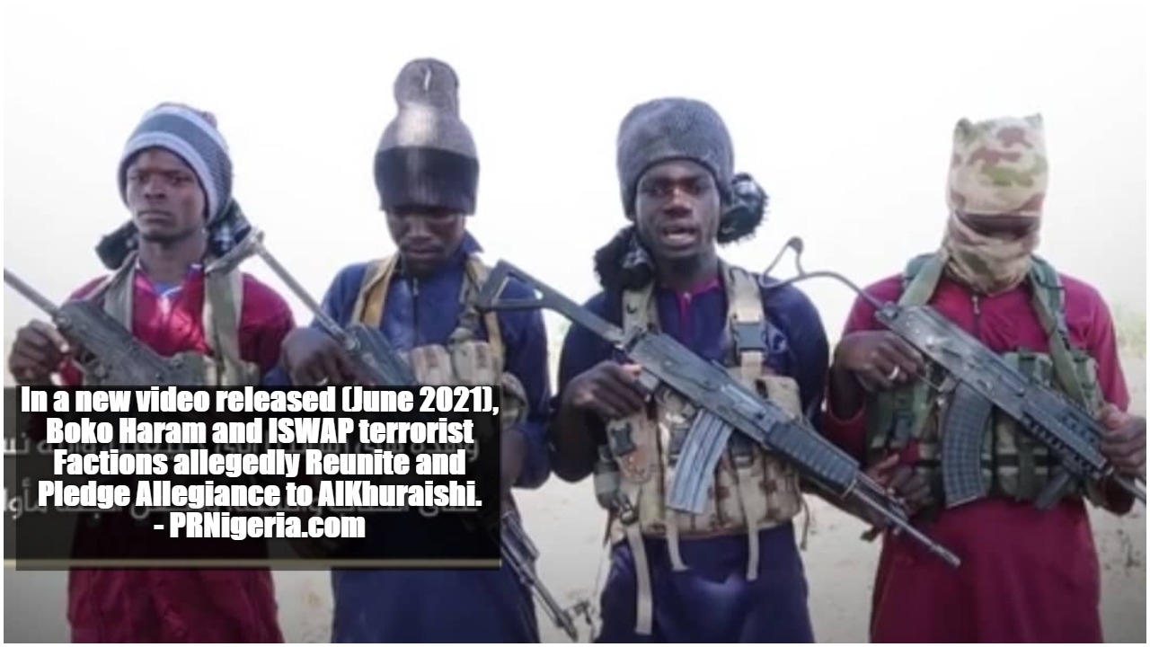 ISWAP Boko Hartam Terrorists June 2021