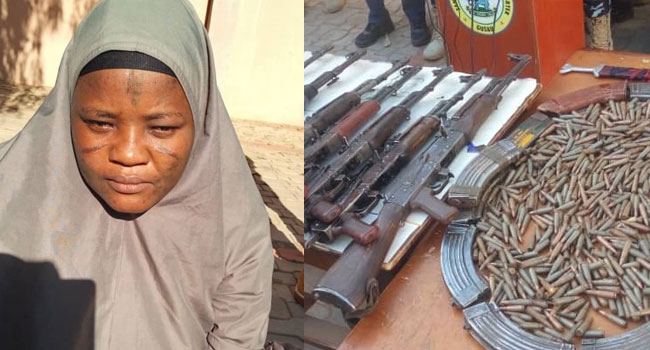 Zamfara Fuck - Police arrest woman supplying arms, ammunition to bandits in Zamfara
