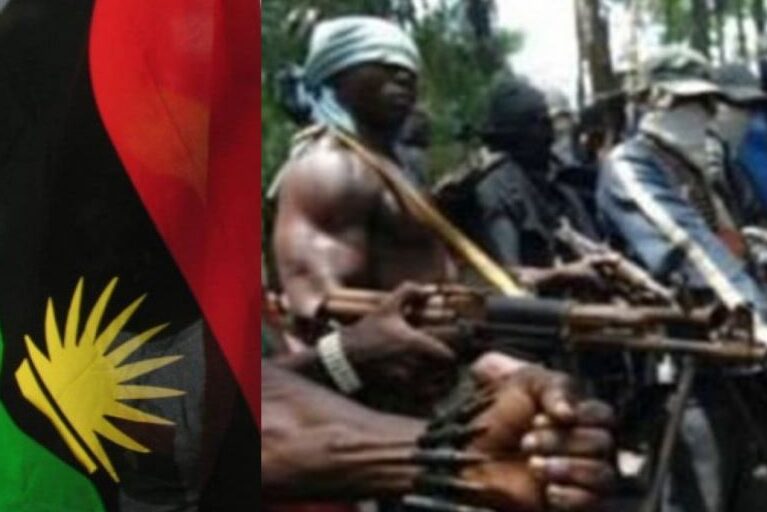 Gunmen wreak havoc hoist Biafra Flags in Anambra e1618556719520