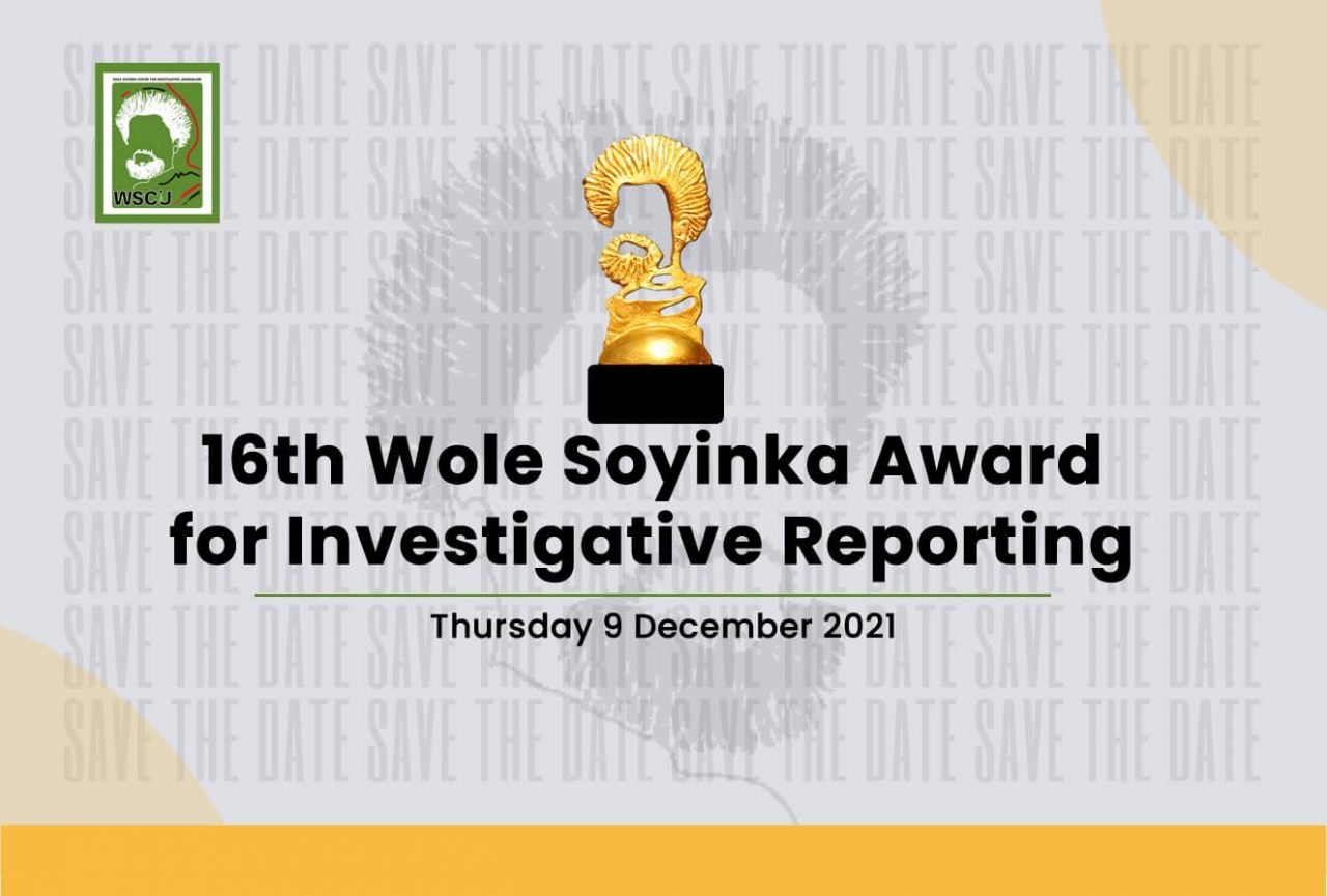 2021 Wole Soyinka Award for Investigative Reporting