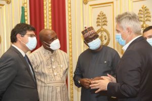 Amaechi with German officials