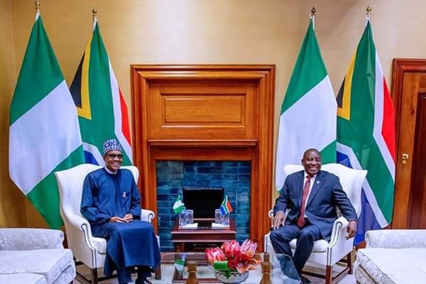 Buhari and Ramaphosa 1