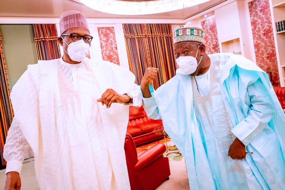 President Muhammadu Buhari and Gov. Abdullahi Ganduje