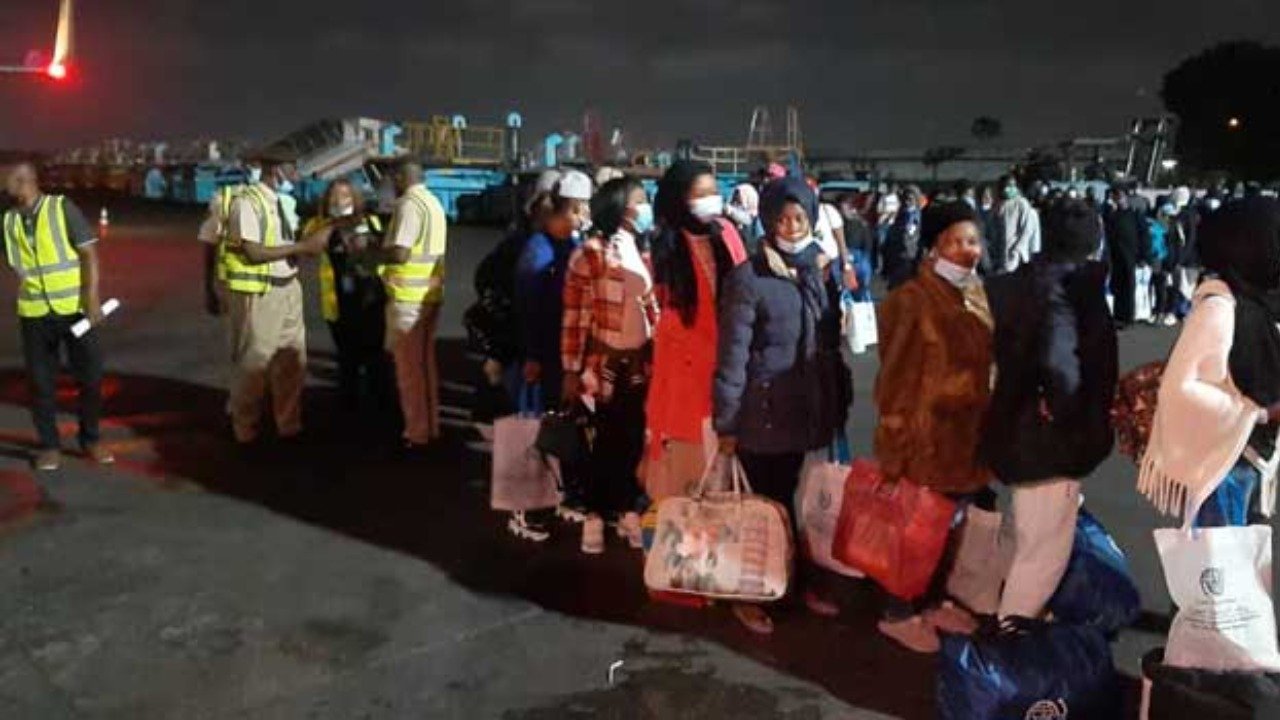 Libya returnees