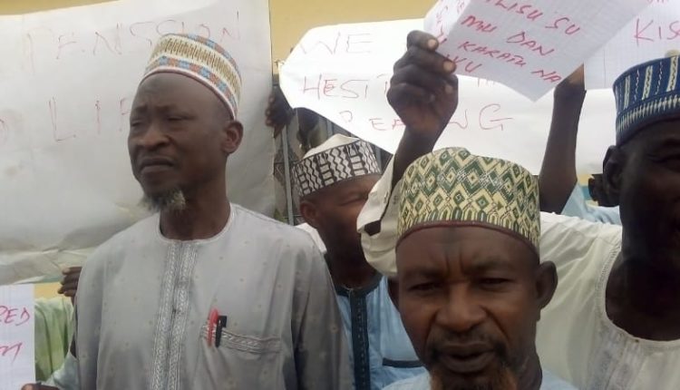 Police retirees, Protest, Kano