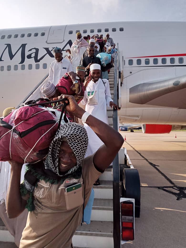 Nigeria, Hajj, Pilgrims, NAHCON, King Abdulaziz International Airport, Saudi Arabia