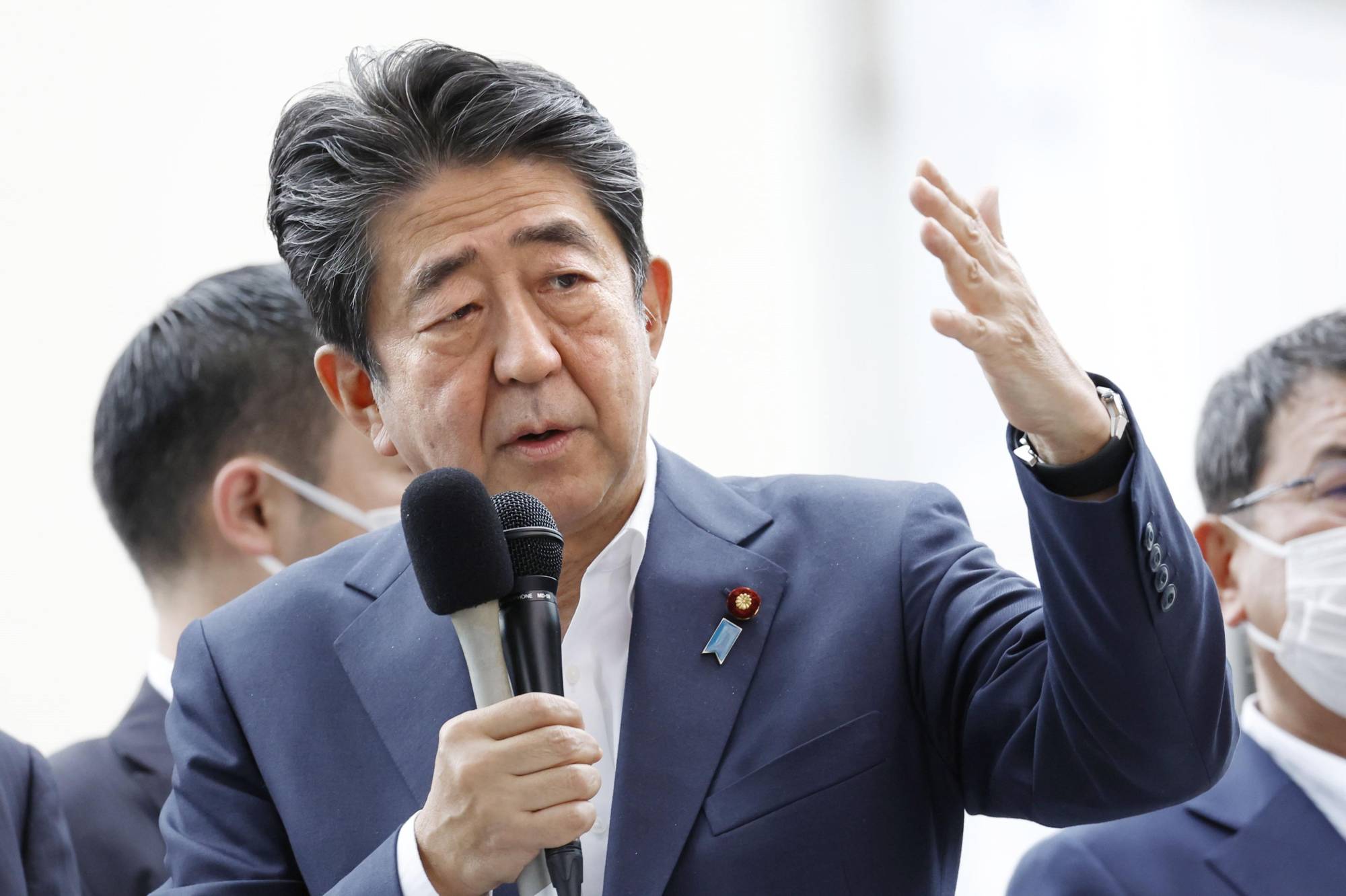 Shinzo Abe, Campaign rally, shot, died
