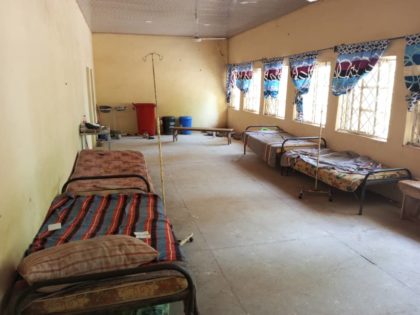 Picture shows old facilities inside the Chiromawa PHC