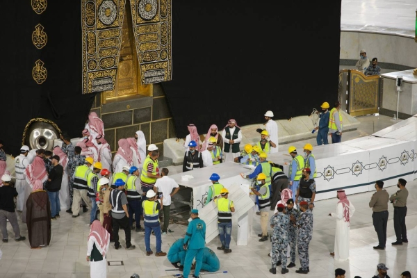 Kaaba, Barriers , Two Holy Mosques