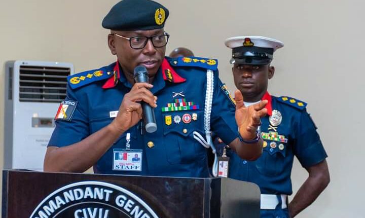 Radio Tower, NSCDC investigations, Ahmed Audi