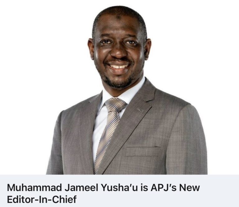 APJ, Muhammad Jameel Yusha'u, Nigerian