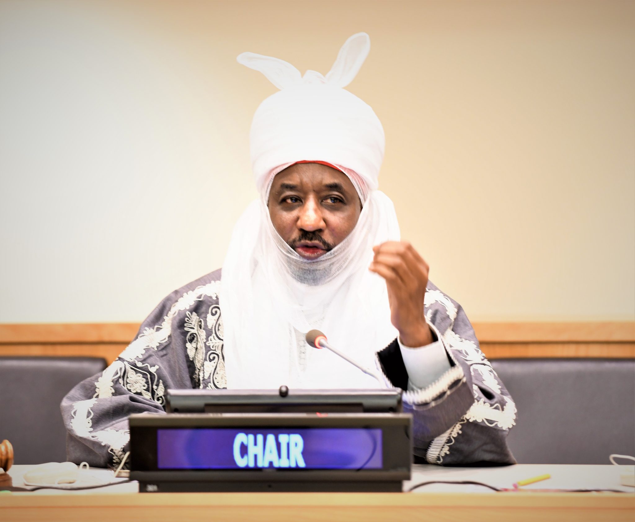 Muhammad Sanusi II, Kano, CBN, SDGs, UN