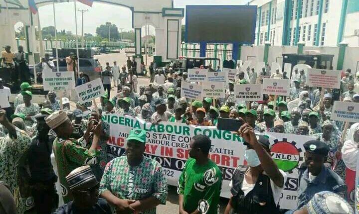 NLC,NUP, Kano, Protest