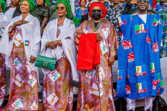 Aisha Buhari, rallies, Tinubu/Shettima ,Presidential bid
