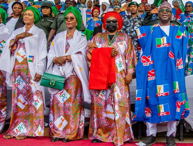 Aisha Buhari, rallies, Tinubu/Shettima ,Presidential bid