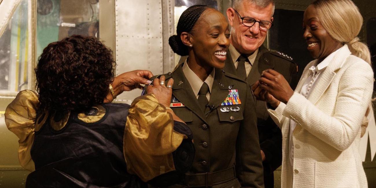 Nigerian-born ,,Amanda Azubuike, Brigadier-General , US, Army