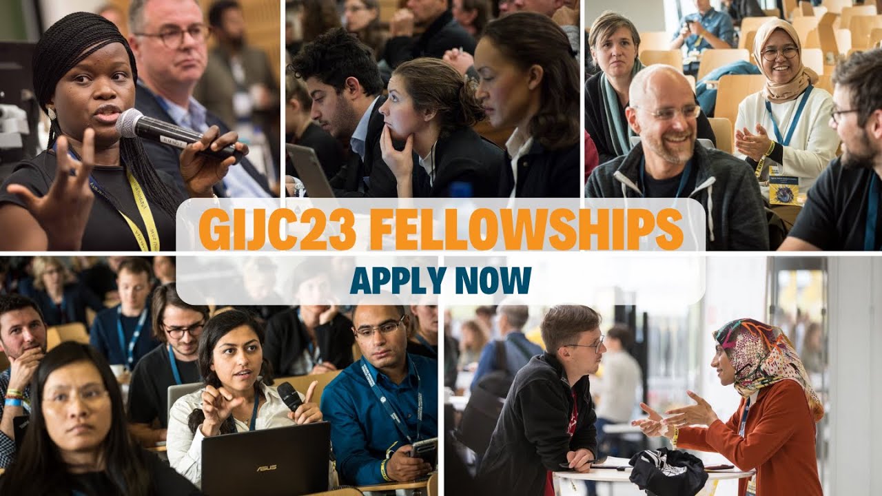 GIJC, Fellowship, journalism, training, Gothenburg, Sweden