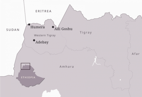 Tigray Map