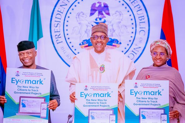 Buhari , Eyemark, citizens , monitor ,capital projects, real-time