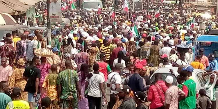 Atiku Abubakar, supporters, freedom walk , Ibadan